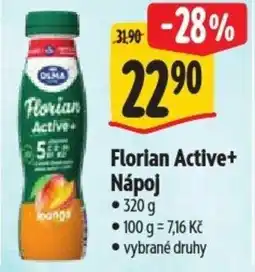 Albert Olma Florian Active+ Napoj nabídka