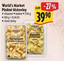Albert World's Market Plněné těstoviny nabídka