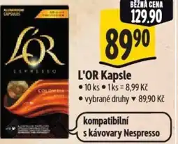Albert L'OR Kapsle nabídka