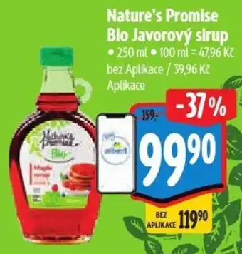 Albert Nature's Promise Bio Javorový sirup nabídka
