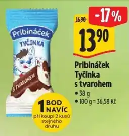 Albert Pribináček Tyčinka s tvarohem nabídka