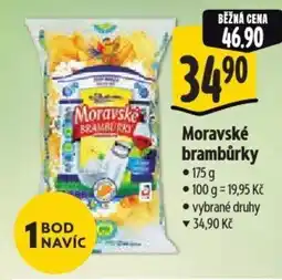 Albert Moravské brambůrky nabídka