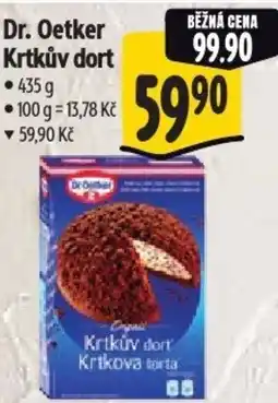 Albert Dr. Oetker Krtkův dort nabídka