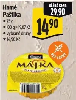 Albert Hamé Paštika nabídka