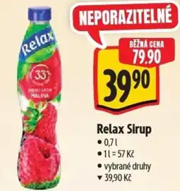 Albert Relax Sirup nabídka