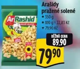 Albert Arašídy pražené solené nabídka