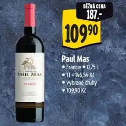 Albert Paul Mas nabídka