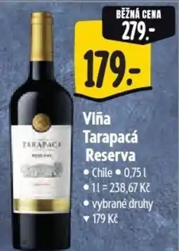 Albert Viña Tarapacá Reserva nabídka
