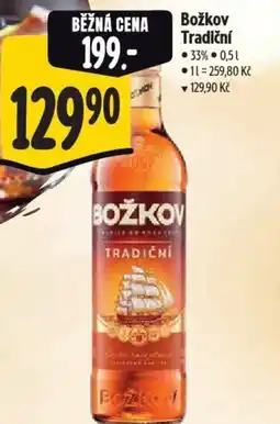 Albert Božkov Tradiční nabídka