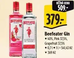 Albert Beefeater Gin nabídka
