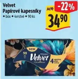 Albert Velvet Papírové kapesníky nabídka