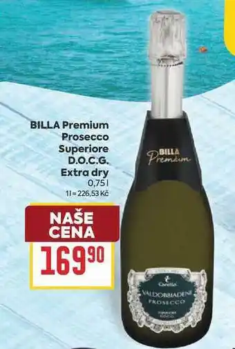 Billa BILLA Premium Prosecco Superiore D.O.C.G. Extra dry nabídka