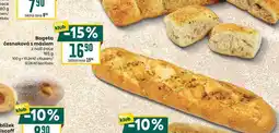 Billa Bageta česneková s máslem z naší pece nabídka