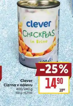Billa Clever Cizrna v nálevu 400/240 g nabídka