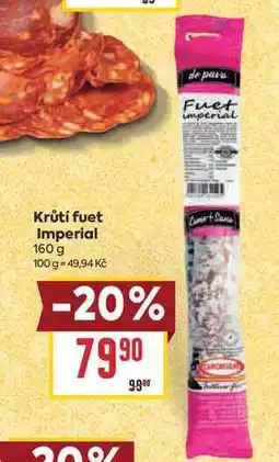 Billa Krůtí fuet Imperial nabídka