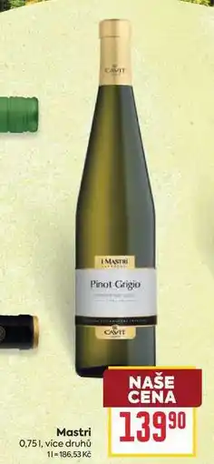 Billa Mastri nabídka