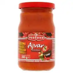 Billa Podravka Ajvar ostrý 350g nabídka
