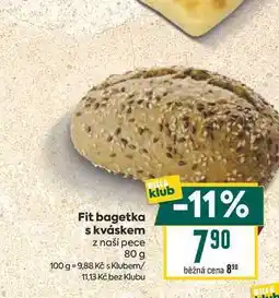 Billa Fit bagetka s kváskem z naší pece nabídka