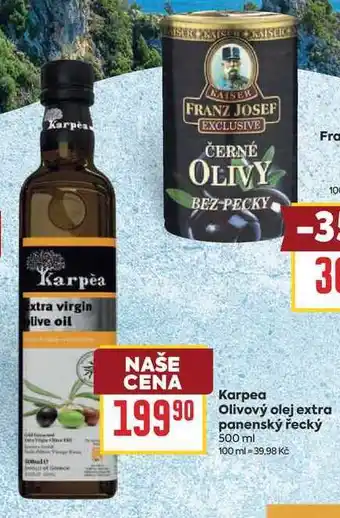 Billa Karpea Olivový olej extra panenský řecký nabídka
