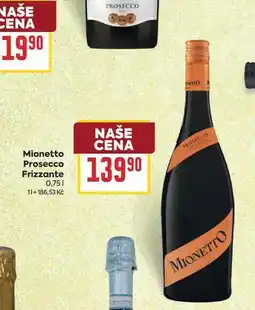 Billa Mionetto Prosecco Frizzante nabídka