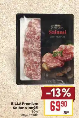 Billa BILLA Premium Salám s lanýži nabídka