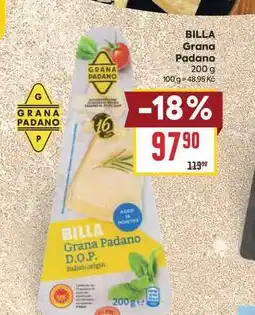 Billa BILLA Grana Padano nabídka