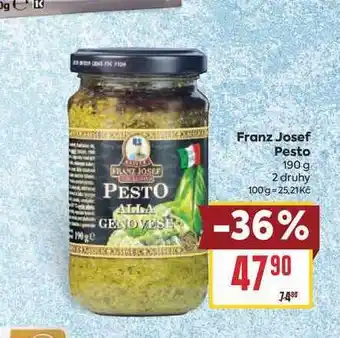 Billa Franz Josef Pesto nabídka