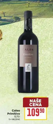 Billa Caleo Primitivo nabídka