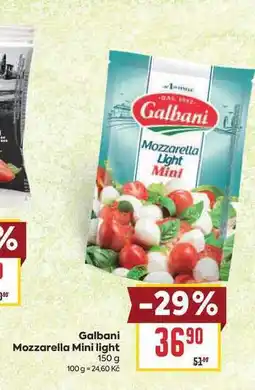 Billa Galbani Mozzarella Mini light nabídka
