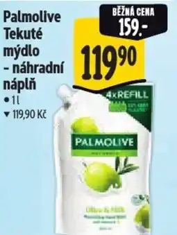 Albert Palmolive Tekuté mýdlo - náhradní náplň nabídka