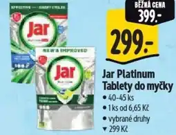 Albert Jar Platinum Tablety do myčky nabídka