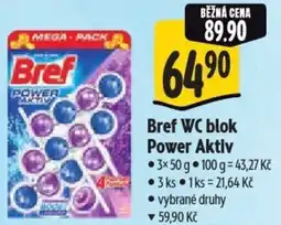 Albert Bref WC blok Power Aktiv nabídka
