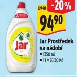 Albert Jar Prostředek na nádobí nabídka