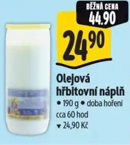 Albert Olejová hřbitovní náplň nabídka