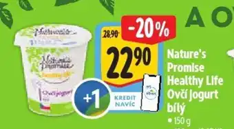 Albert Nature's Promise Healthy Life Ovčí jogurt bílý nabídka