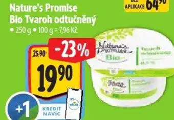 Albert Nature's Promise Bio Tvaroh odtučněný nabídka
