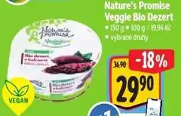 Albert Nature's Promise Veggie Bio Dezert nabídka