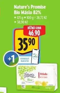 Albert Nature's Promise Bio Máslo 82% nabídka