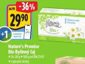 Albert Nature's Promise Bio Bylinný čaj nabídka