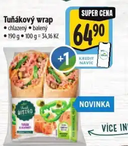 Albert Tuňákový wrap nabídka