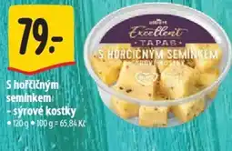 Albert S hořčičným semínkem - sýrové kostky nabídka