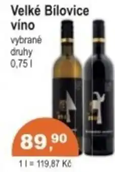 Coop Velké Bílovice víno nabídka