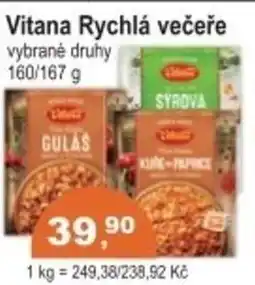 Coop Vitana Rychlá večeře nabídka