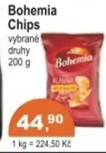 Coop Bohemia Chips nabídka