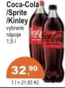 Coop Coca-Cola /Sprite /Kinley nabídka
