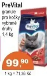 Coop PreVital granule pro kočky nabídka