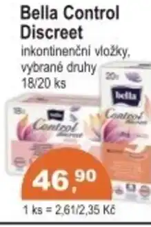 Coop Bella Control Discreet nabídka