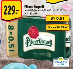 Albert Pilsner Urquell nabídka