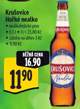 Albert Krušovice Hořké nealko nabídka