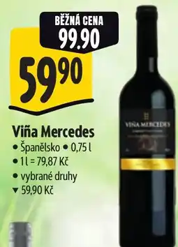 Albert Viña Mercedes nabídka
